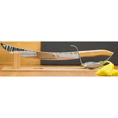 laguiole champagne sabre oak