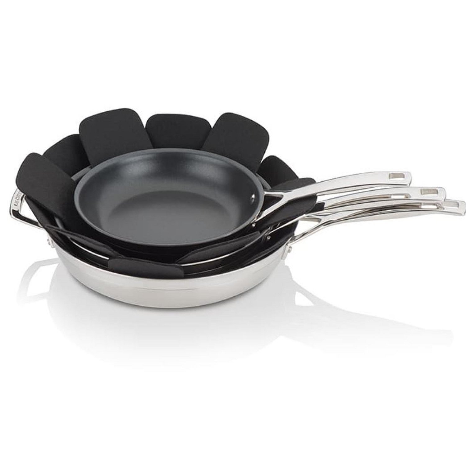 Le Creuset Pan Protectors 3 Pieces Knivesworld.eu