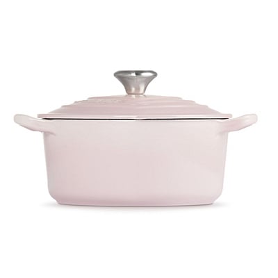 Le Creuset Signature Braadpan Hartvorm 20 cm Shell Pink 