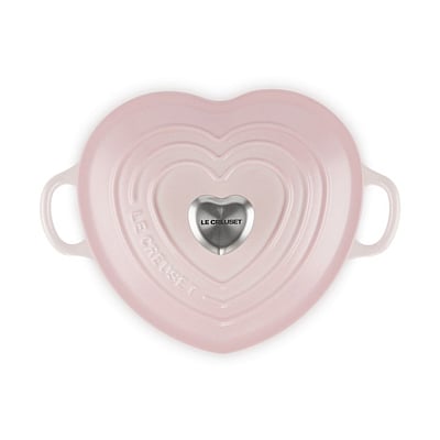 Le Creuset Signature Braadpan Hartvorm 20 cm Shell Pink 