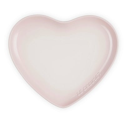 Le Creuset Groot Bord Hart Shell Pink
