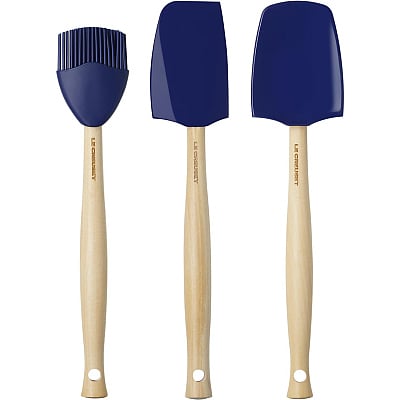 Le Creuset Silicone Kitchen Tool Set (3-piece) Azure