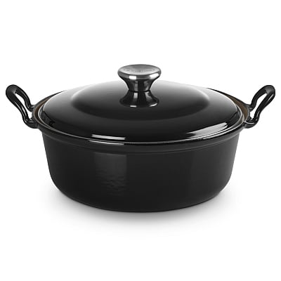 Le Creuset Faitout Braadpan 24 cm Ebbenzwart