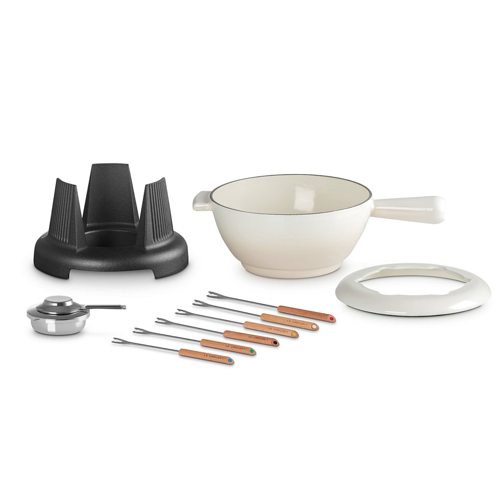 Le Creuset Fondue Set Meringue | Knivesworld.eu