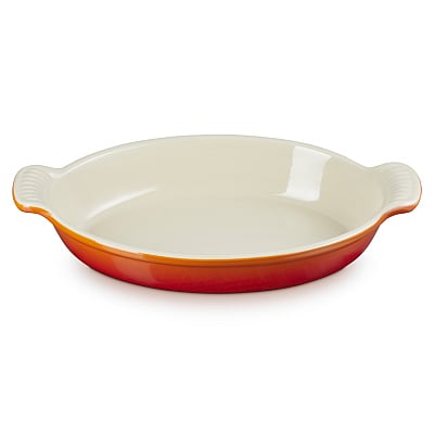 Le Creuset Ovenschaal Heritage 28 cm Oranjerood