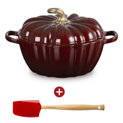 Le Creuset Signature Braadpan Pompoen 24 cm Garnet