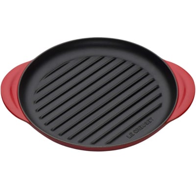 Le Creuset Grillpan Rond 25 cm Rood