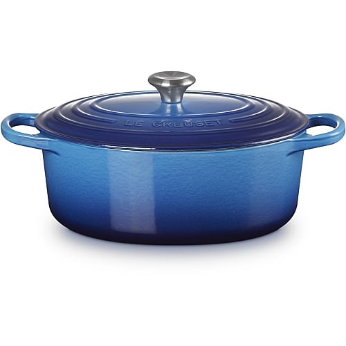 Le Creuset Signature Oval Casserole 29 cm Azure