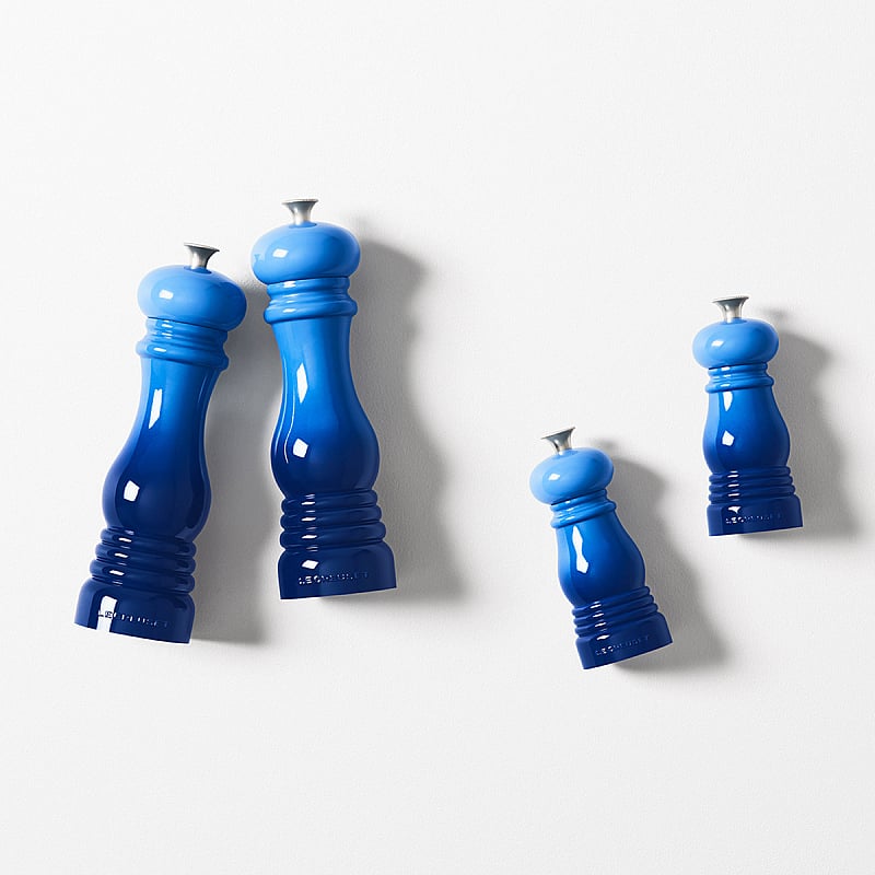 Le Creuset Mini Salt and Pepper Mill Set 11 cm Azure Knivesworld.eu