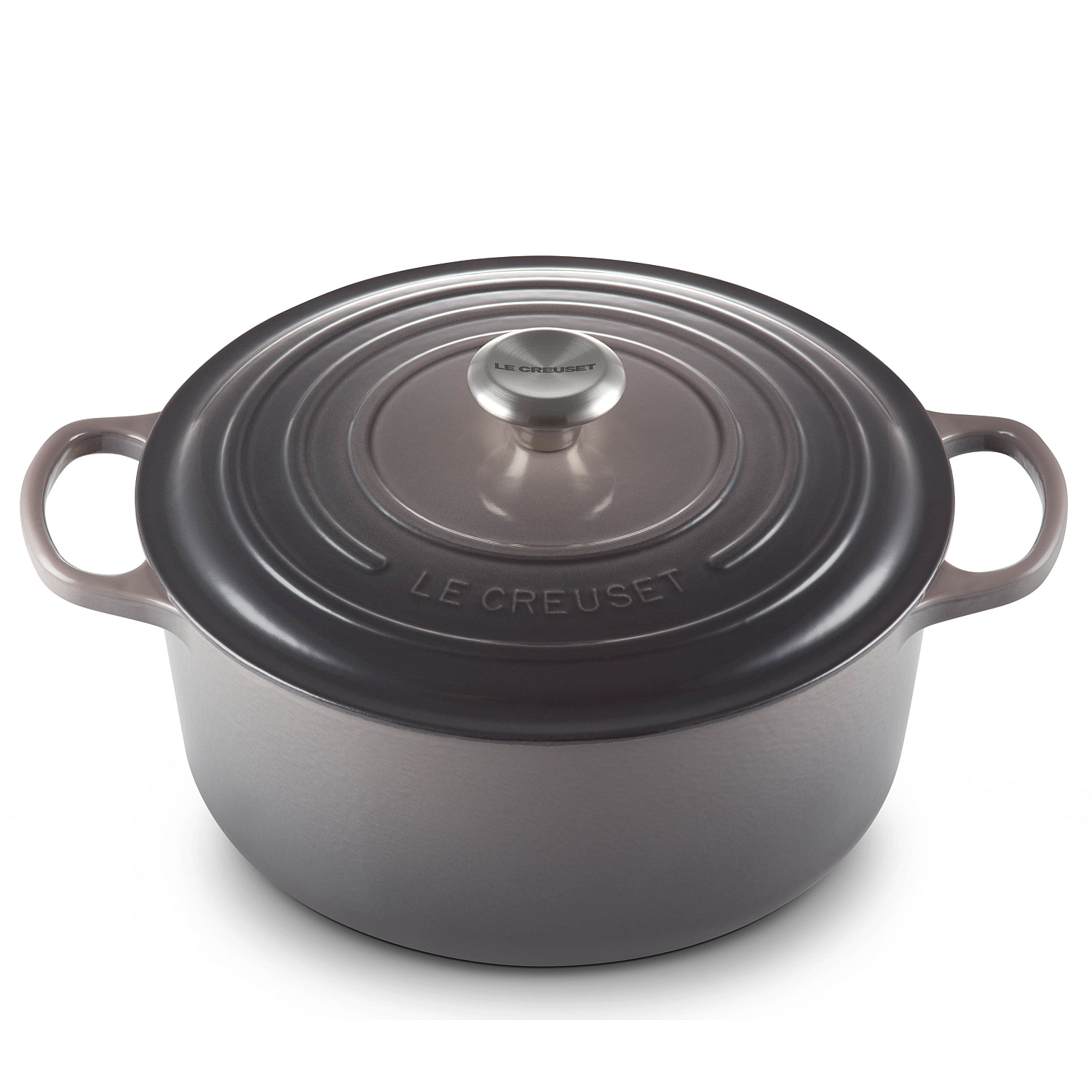 Le Creuset Signature Casserole 20 cm Flint Meesterslijpers Knivesworld