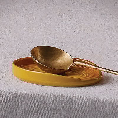 Le Creuset Spoon Holder Nectar Yellow 