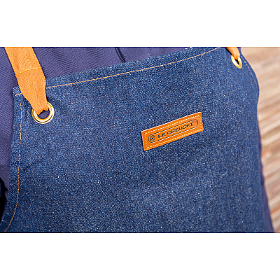 Le Creuset Kochschürze Denim