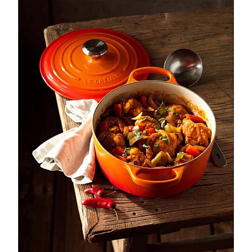 Le Creuset Signature Bräter 26 cm Orange Rot