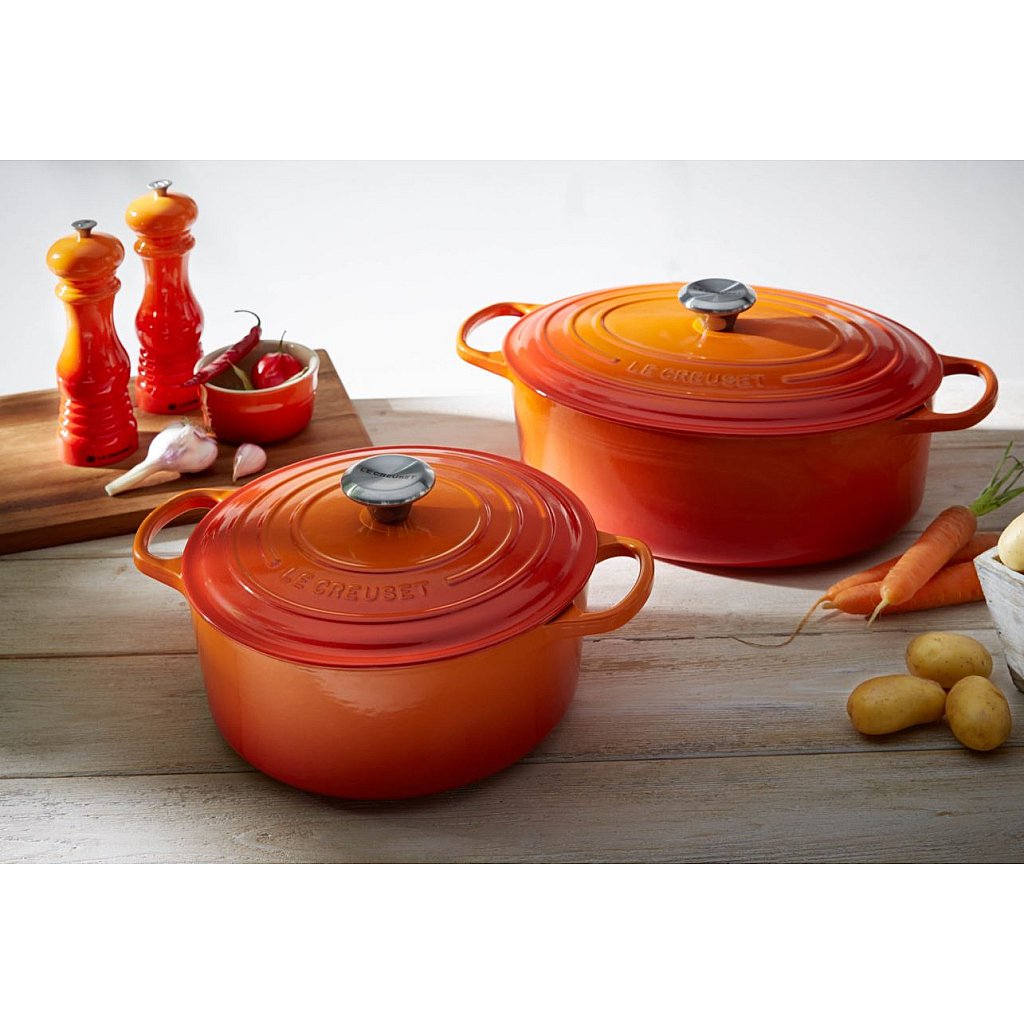 LE CREUSET - まこ　24㎝オレンジ×4個 Kitchen knives, pocket knives, torches & binoculars