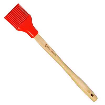 Le Creuset Silicone Mini Baking Brush Red