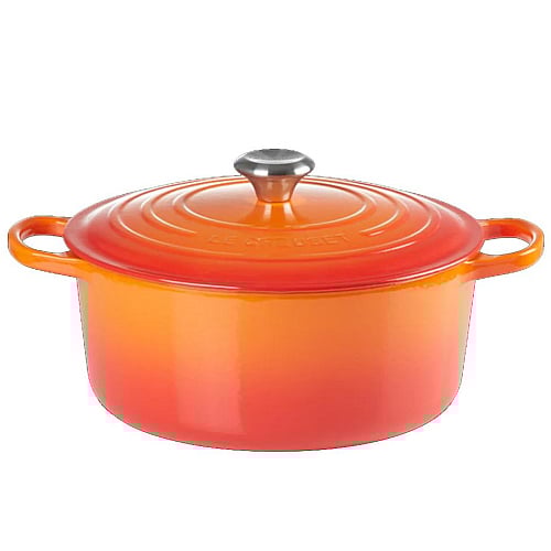 Le Creuset Signature Bräter 26 cm Orange Rot