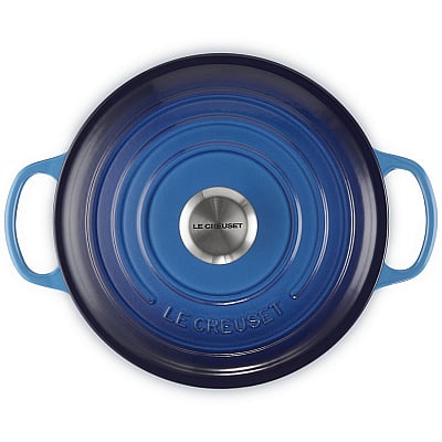 Le Creuset Signature Casserole 28 cm Azure Blue 
