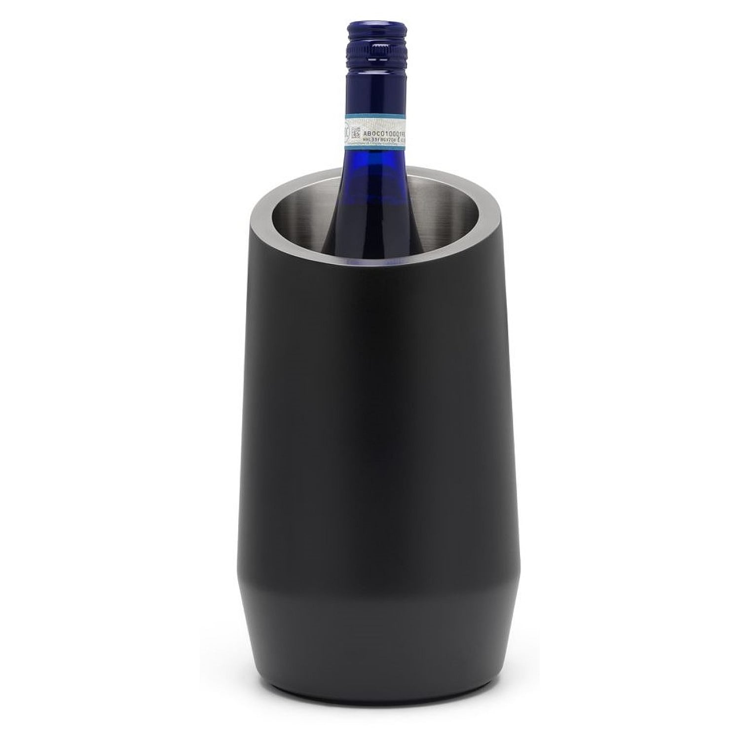Leopold Vienna Double Walled Wine Cooler Black Knivesworld.eu
