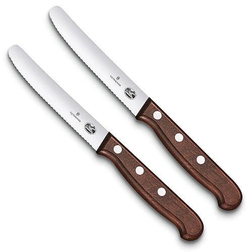 Victorinox Table Cutlery Carving Knife Maple Wood (2 Pieces)