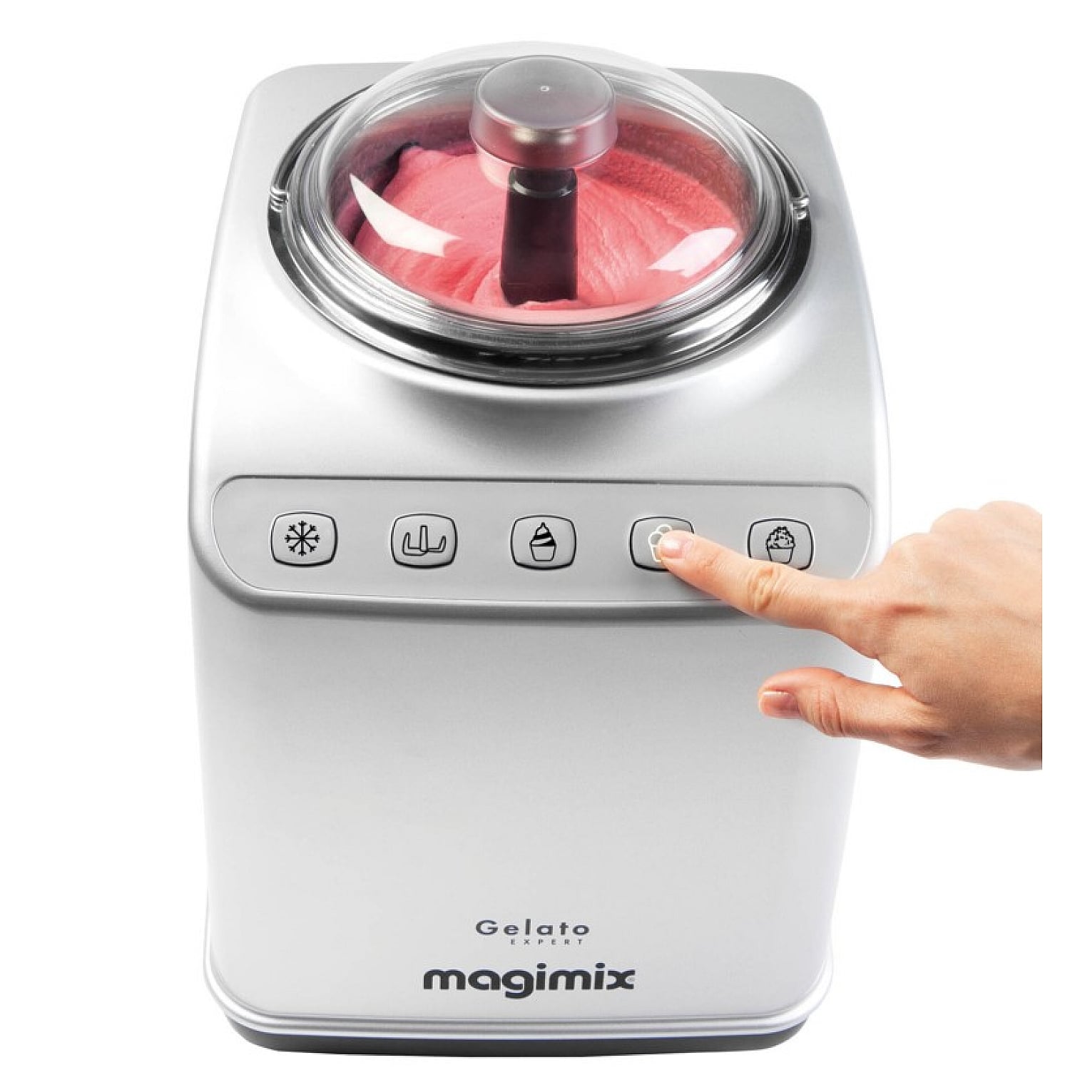 Magimix Gelato Expert Matt Chrome Knivesworld.eu