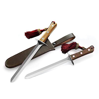 Maserin Mini Champagne saber Olive Wood 