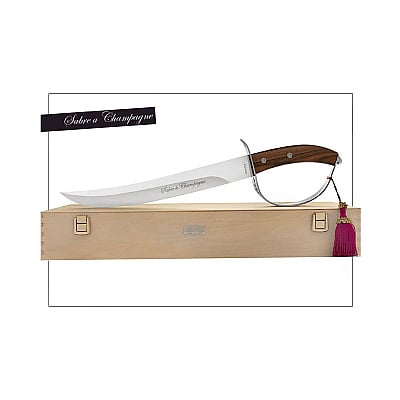 Maserin Champagne saber Deluxe Palo Santo + Case