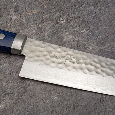 Masutani VG 10 Tsuchime Blau Santoku 17 cm 