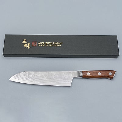 Mcusta Zanmai Premium Ironwood Santoku 18 cm