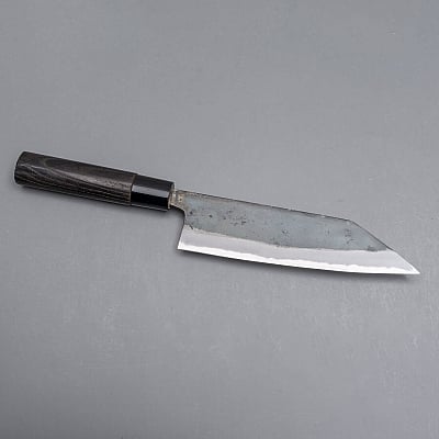 Motokyuuichi Shirogami #2 Kurouchi Bunka 18 cm