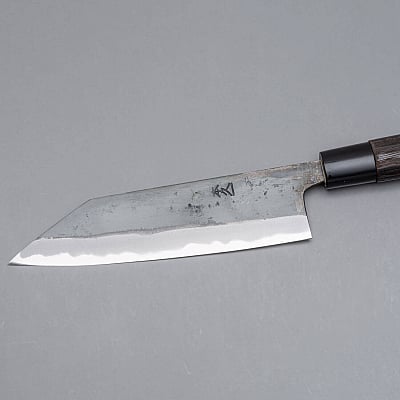 Motokyuuichi Shirogami #2 Kurouchi Bunka 18 cm