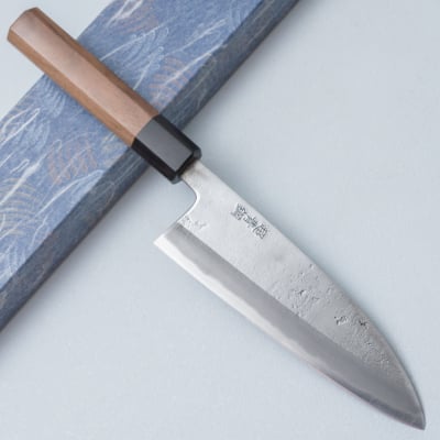 Motokyuuichi Aogami Super Nashiji Santoku 16.5 cm