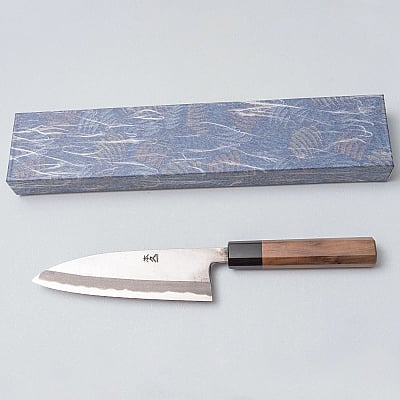 Motokyuuichi Aogami Super Nashiji Santoku 16.5 cm