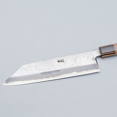 Motokyuuichi Aogami Super Nashiji Striped Bunka 21 cm