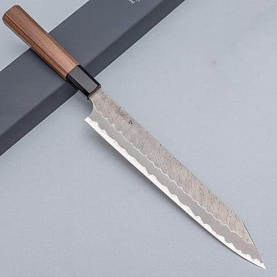 Nigara Aogami Super Migaki Kiritsuke Sujihiki 25.5 cm