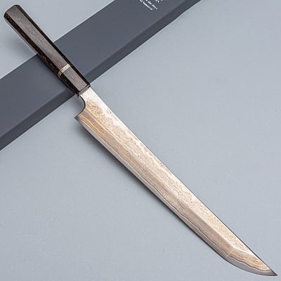 Nigara Aogami #2 Wrought Iron Sakimaru Yanagiba 30 cm