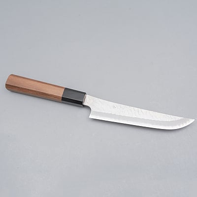 Nigara SG2 Tsuchime Migaki Walnut Butcher Knife 17 cm