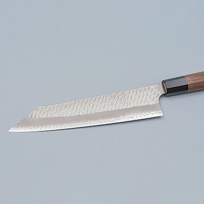 Nigara SG2 Tsuchime Migaki Walnut Kiritsuke 24 cm