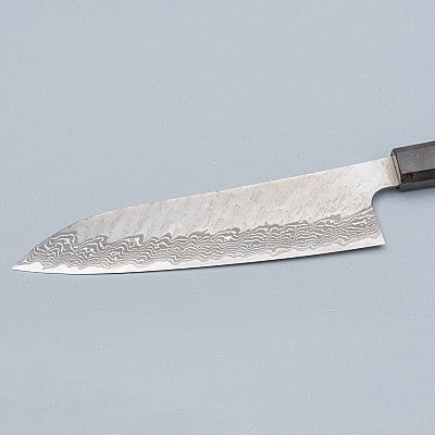 Nigara VG10 Tsuchime Damast Migaki Birch Gyuto 21 cm