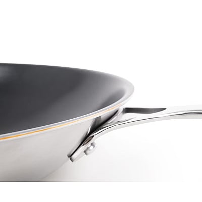 Olavson Wok Met Koperen Kern Coated 30 cm 