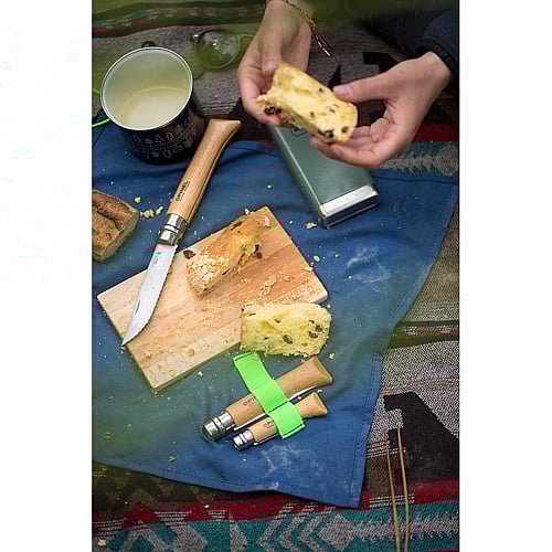 Opinel Zakmes no. 12 Gekarteld Roestvrij