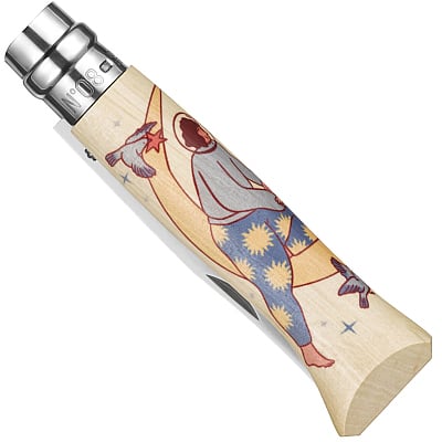 Opinel Zakmes no. 8 Roestvrij Limited Edition Cosmos Asile