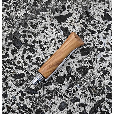 Opinel Zakmes met Olijfhout no. 6 Roestvrij