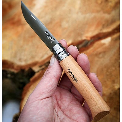 Opinel Zakmes no. 8 Roestvrij