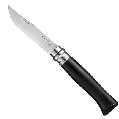 Opinel Zakmes no. 8 Roestvrij Ebbenhout