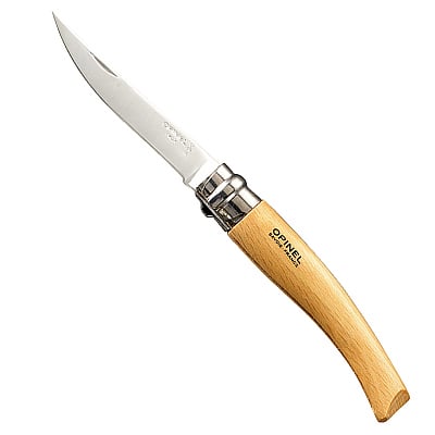 Opinel Slimline Zakmes No. 8 Beukenhout