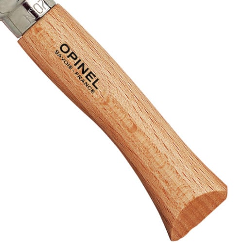 opinel zakmes afgerond no. 7 roestvrij