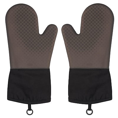 Oxo Siliconen Ovenwanten Zwart (2 stuks)