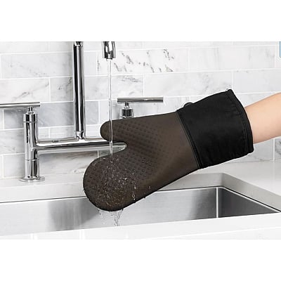 Oxo Silikon Ofenhandschuh Schwarz