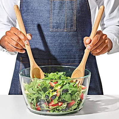 Oxo Wooden Salad Cutlery