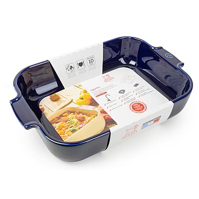 Peugeot Appolia Oven Dish Rectangle 36 cm Blue
